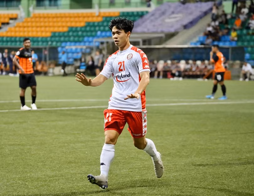 Công Phượng đã có 2 trận ghi bàn liên tiếp. Ảnh CLB