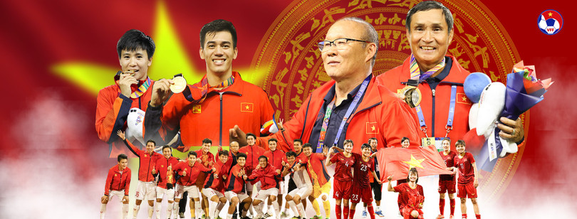 Chúng ta đã vô địch cả bóng đá nam lẫn nữ. Ảnh VFF