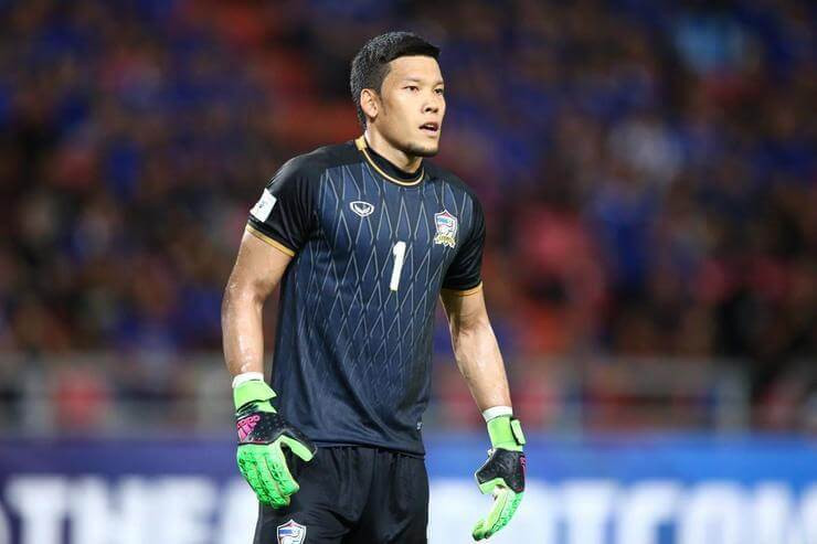 Kawin Thamsatchanan (30 tuổi)chuyển sang Consadole Sapporo, giải nhà nghề J1-League của Nhật bản. Ảnh NHK