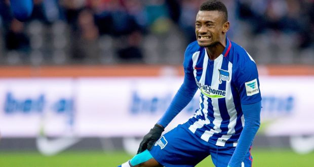 Hành động thiếu suy nghĩ của anh khiến kế hoạch nối lại Bundesliga có nguy cơ bị trì hoãn. Ảnh Hertha Berlin