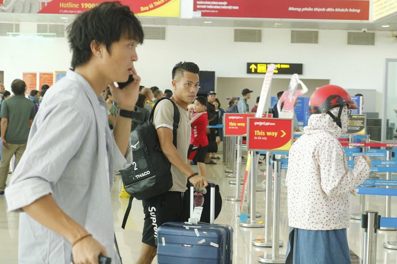 Tuấn Anh đã trở lại ĐTQG đầy ấn tượng. Ảnh HAGLFC.