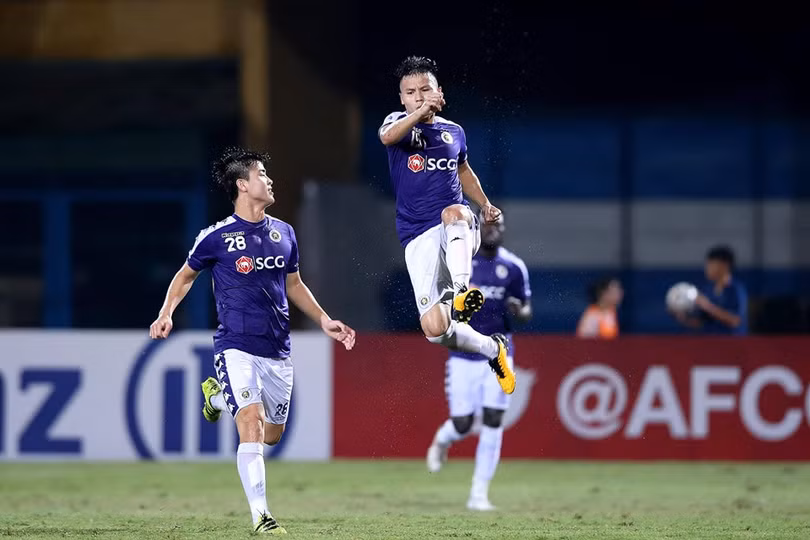 Đến giờ, “Messi Việt Nam” đã có 11 bàn thắng sau 44 lần ra sân ở mọi đấu trường một con số ấn tượng. Ảnh HNFC.