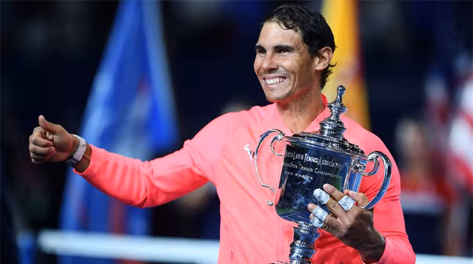 Lần thứ 4 Nadal lên ngôi vô địch tại US Open . Ảnh AP Lần thứ 4 Nadal lên ngôi vô địch tại US Open . Ảnh AP