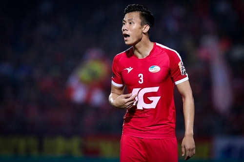 Vòng 19 V.League 2019: Nóng ở sân Thiên Trường, Tam Kỳ ảnh 1 Quế Ngọc Hải trở về sân Vinh trong màu áo Viettel. Ảnh VPF.