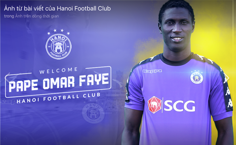 Khá nhiều trận HLV Chu Đình Nghiêm chỉ dùng duy nhất Omar. Ảnh CLB.