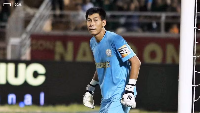 Thủ môn Tuấn Mạnh rời S.Khánh Hòa gia nhập SHB.Đà Nẵng. Ảnh Goal