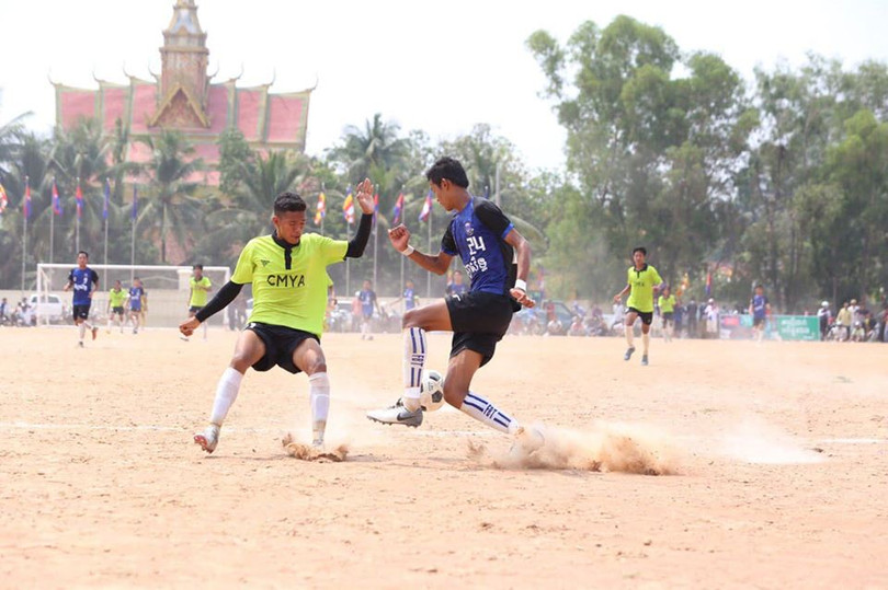 Bóng đá CPC đang học tập mô hình Việt Nam để có đội tuyển mạnh. Ảnh CPC