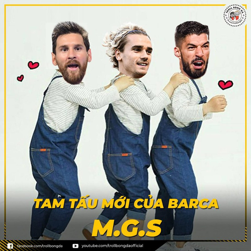 Liệu các tam tấu này có thể nhảy múa dưới bàn tay của .Ảnh Barca.