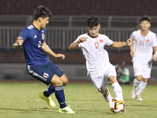 U19 Việt Nam đã xuất sắc cầm hòa đội bóng mạnh nhất bảng là U19 Nhật Bản với tỷ số 0-0. Ảnh VPF U19 Việt Nam đã xuất sắc cầm hòa đội bóng mạnh nhất bảng là U19 Nhật Bản với tỷ số 0-0. Ảnh VPF