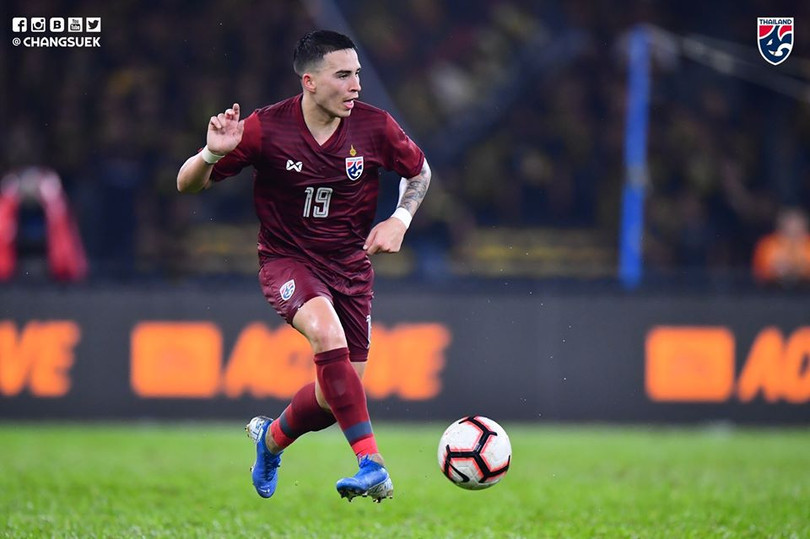 Hậu vệ phải Tristan Do được cho là có lỗi trong cả 2 bàn thua trong trận đấu với Malaysia chưa chắc đã được ra sân. Ảnh Changsuek