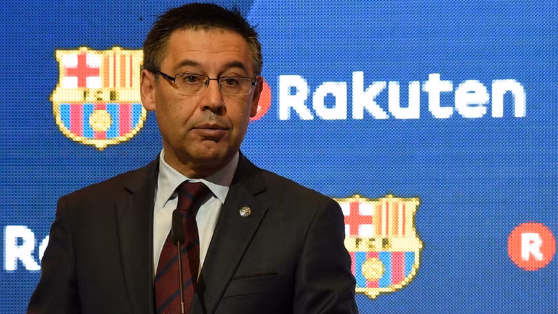 Chủ tịch CLB Josep Maria Bartomeu đang bị cấp phó cũ của mình, ông Emili Rousaud tố cáo tham nhũng. Ảnh CLB Barca