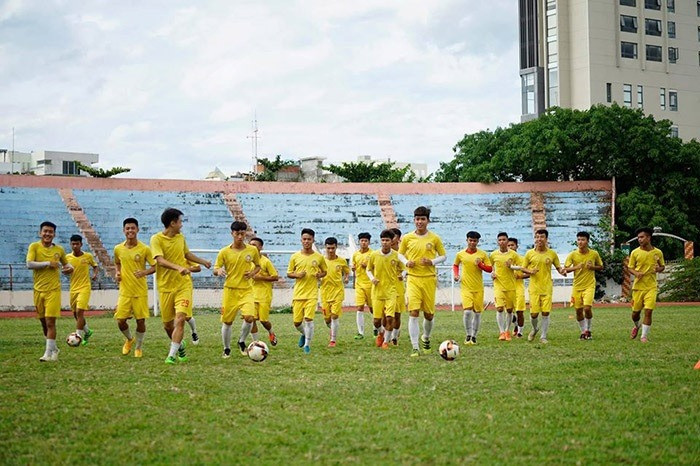 CLB CAND, ứng cử viên lên hạng Nhất năm sau. Ảnh CLB