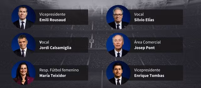 Nhóm "quả táo tối" vừa phải từ chức. Ảnh Barca