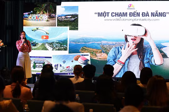 Ứng dụng "Một chạm đến Đà Nẵng" do VR360 phát triển trong khuôn khổ hợp tác với Trung tâm Xúc tiến du lịch Đà Nẵng.
