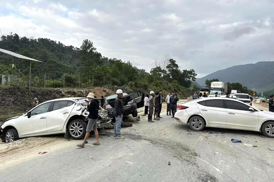 Hiện trường vụ tai nạn