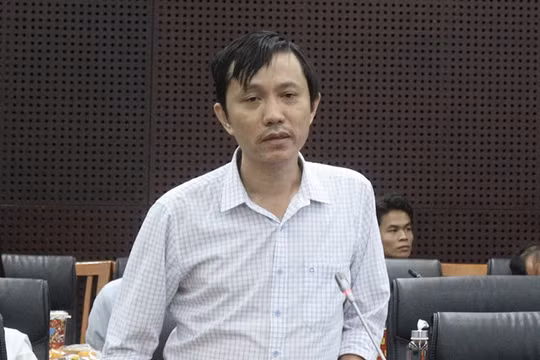 TS Lê Hùng, Giảng viên trường Đại học Bách khoa Đà Nẵng, Nhóm Tài nguyên nước - Môi trường và giảm nhẹ rủi ro thiên tai, Đại học Đà Nẵng.