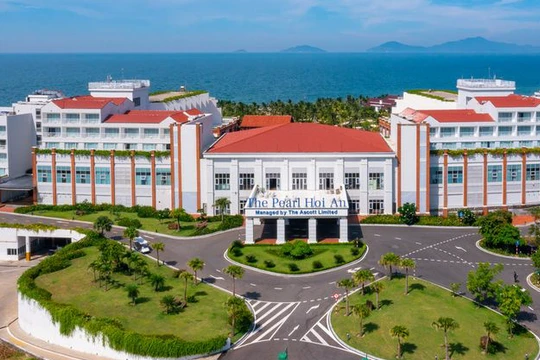 Khách sạn The Pearl Hội An tại Tổ dân phố An Bàng, phường Hội An Tây, thành phố Đà Nẵng.