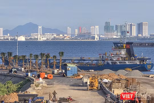 Một góc Cảng biển Liên Chiểu, TP Đà Nẵng.