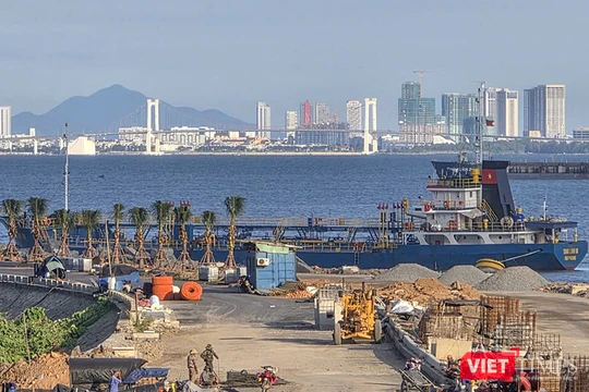 Một góc Cảng biển Liên Chiểu, TP Đà Nẵng.