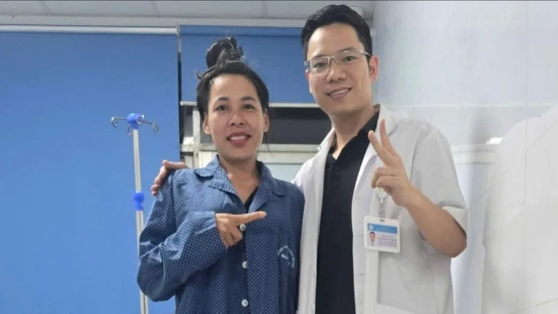 Nữ bệnh nhân tìm được vị cứu tinh qua Facebook