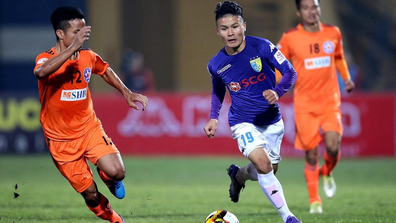 Quang Hải trong màu áo CLB Hà Nội. Ảnh: Baothethao