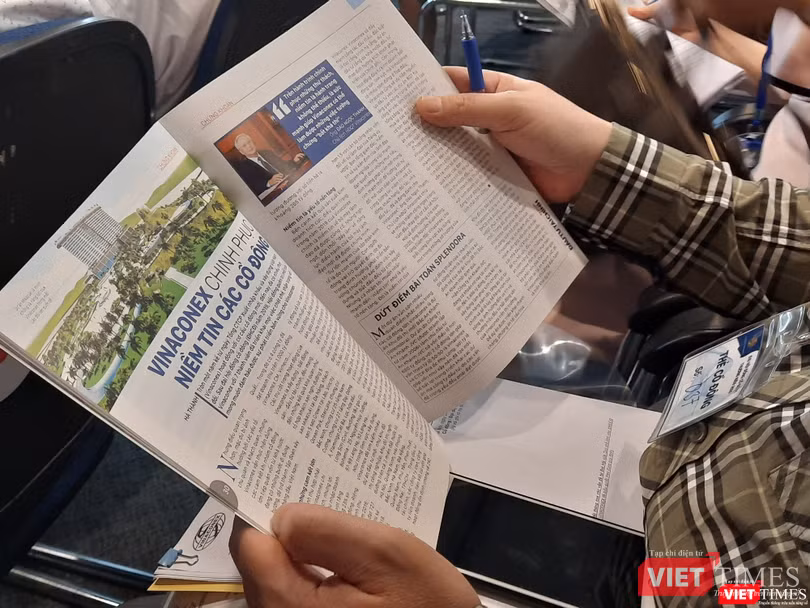 Vinaconex chinh phục niềm tin các cổ đông? Vinaconex chinh phục niềm tin các cổ đông?