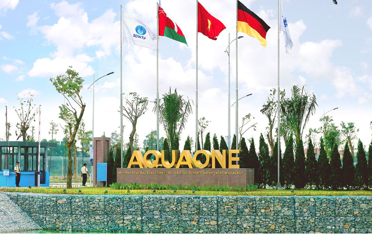 Nhà máy nước mặt sông Đuống có tổng vốn đầu tư hơn 5.000 tỷ đồng (Ảnh: Aqua One)