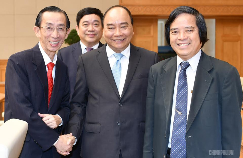 Thủ tướng gặp gỡ và lắng nghe ý kiến của các chuyên gia trong Tổ tư vấn kinh tế (Nguồn: VPCP) Thủ tướng gặp gỡ và lắng nghe ý kiến của các chuyên gia trong Tổ tư vấn kinh tế (Nguồn: VPCP)