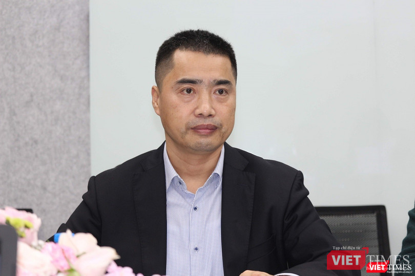 Ông Phan Quân trong một buổi họp báo tại Hà Nội vào tháng 12.2018.