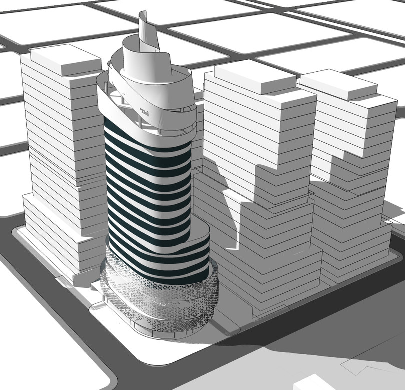 Phối cảnh The Khai Tower.