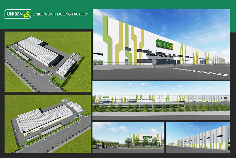 Phối cảnh nhà máy của Uniben tại Bình Dương (Nguồn: Internet)