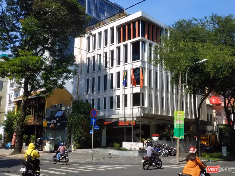 Khu đất số 19 Phùng Khắc Khoan mà VASS mua lại từ "Shark" Liên (Ảnh: T.H.H)