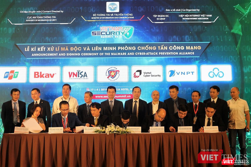 Lễ công bố và ký kết Liên minh “Xử lý mã độc và phòng chống tấn công mạng”