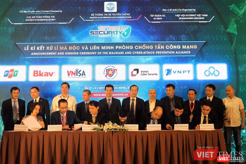 Lễ công bố và ký kết Liên minh “Xử lý mã độc và phòng chống tấn công mạng”