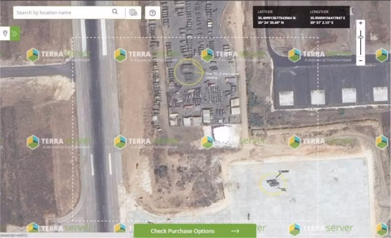 Những bức ảnh vệ tinh ghi lại sự hiện diện của iskander ở căn cứ sân bay Khmeimim. Syria. Ảnh Militaryrussia.ru Những bức ảnh vệ tinh ghi lại sự hiện diện của iskander ở căn cứ sân bay Khmeimim. Syria. Ảnh Militaryrussia.ru