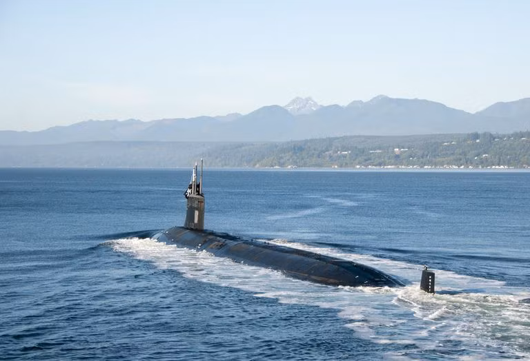 Tàu ngầm trinh sát tình báo USS Jimmy Carter. Ảnh Popular Mechanics