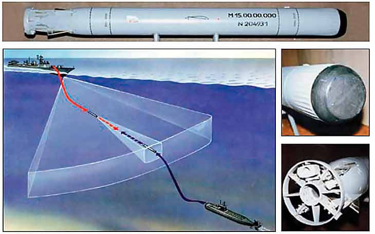 Ngư lôi chống ngư lôi Paket - E/NK M15. Ảnh The National Interest