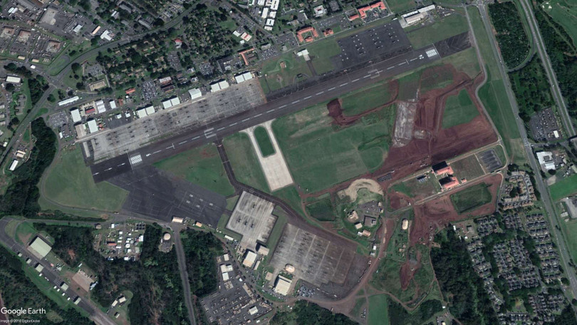 Căn cứ quân sự của một đơn vị thuộc lữ đoàn tấn công đường không số 25. Ảnh The Drive