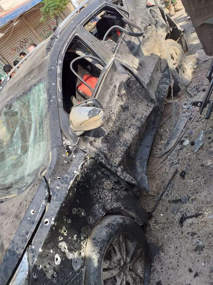 Xe đánh bom phá hủy trụ sở FSA ở Afrin. Ảnh minh họa: Masdar News. Xe đánh bom phá hủy trụ sở FSA ở Afrin. Ảnh minh họa: Masdar News.