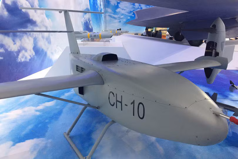 Máy bay không người lái tiltrotor CH-10. Ảnh Russian Gazeta