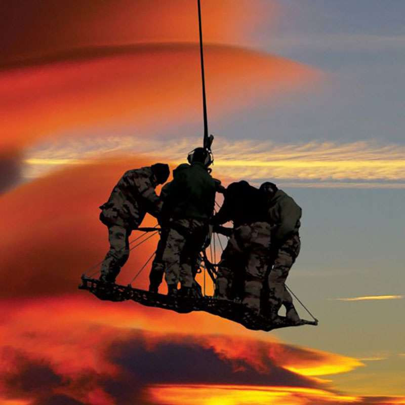 Thiết bị vận chuyển đổ bộ nhanh lực lượng đặc nhiệm trên các địa hình phức tạp AirTEP. Ảnh: The Drive.