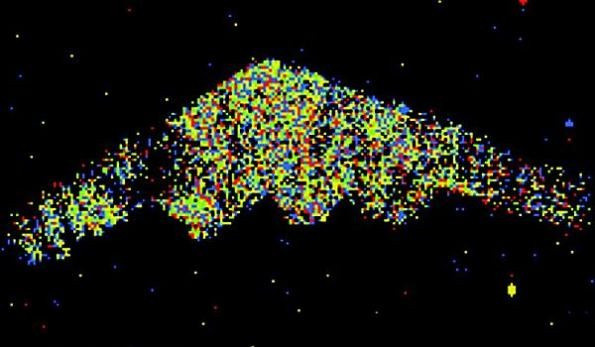Radar lượng tử Trung Quốc và hình ảnh thu được của máy bay tàng hình. Ảnh RG