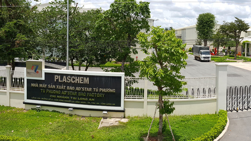 Nhà máy sản xuất bao bì của Plaschem tại Long An (Ảnh: Internet) Nhà máy sản xuất bao bì của Plaschem tại Long An (Ảnh: Internet)