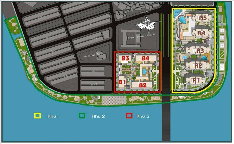 Phân khu chức năng của dự án The Era Town (Nguồn: Internet)