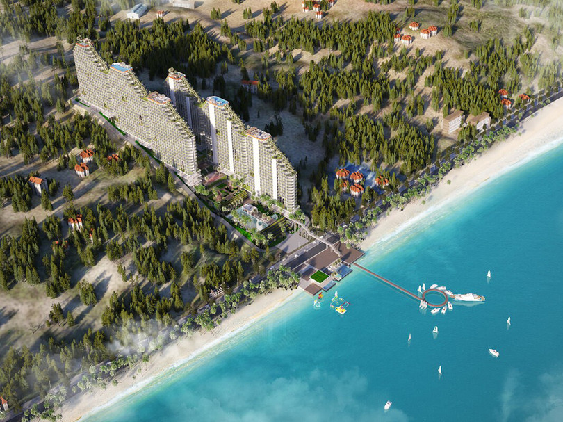 Phối cảnh dự án Apec Mandala Wyndham Mũi Né do API làm chủ đầu tư (Nguồn: Ricons) Phối cảnh dự án Apec Mandala Wyndham Mũi Né do API làm chủ đầu tư (Nguồn: Ricons)