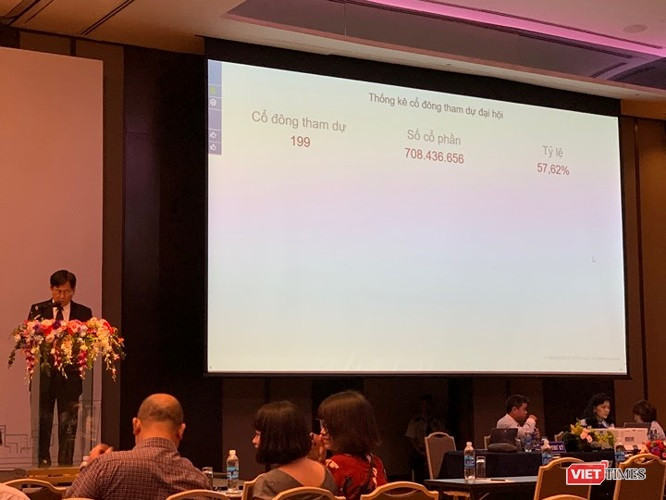 Sau nhiều lần tạm hoãn, lùi thời gian họp, ĐHĐCĐ thường niên 2019 lần 1 của Eximbank vẫn không thể tiến hành do không đủ túc số (Ảnh: VT)