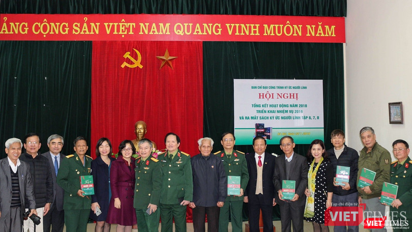 Những hình ảnh khác tại Hội nghị Tổng kết hoạt động năm 2018, triển khai hoạt động năm 2019 và ra mắt 3 tập sách "Ký ức người lính".