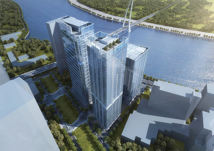 Phối cảnh dự án The Nexus tọa lạc tại số 3A - 3B Tôn Đức Thắng, Quận 1, Tp. HCM (Nguồn: Refico) Phối cảnh dự án The Nexus tọa lạc tại số 3A - 3B Tôn Đức Thắng, Quận 1, Tp. HCM (Nguồn: Refico)