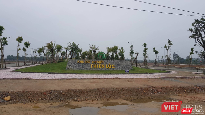 Đất nền tại dự án Thiên Lộc Complex được rao bán rầm rộ khi hạ tầng chưa hoàn thiện Đất nền tại dự án Thiên Lộc Complex được rao bán rầm rộ khi hạ tầng chưa hoàn thiện