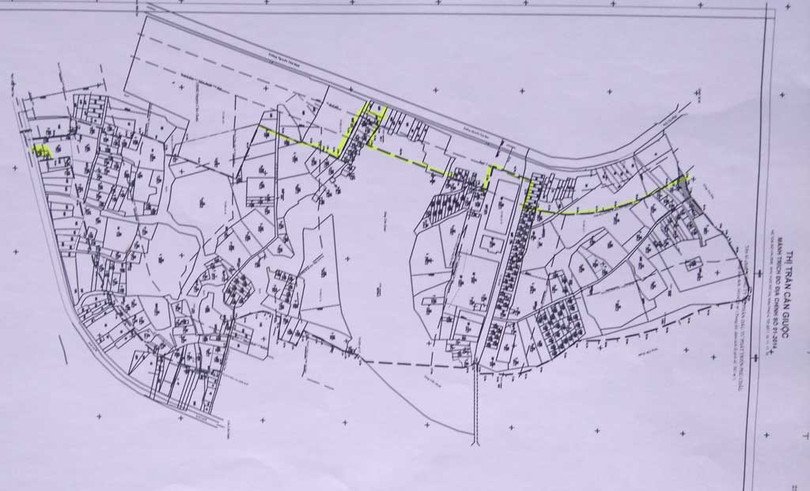 Bản đồ quy hoạch Khu dân cư Chợ Mới tại tỉnh Long An Bản đồ quy hoạch Khu dân cư Chợ Mới tại tỉnh Long An